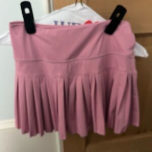 Elegant Pink Mini Skirt